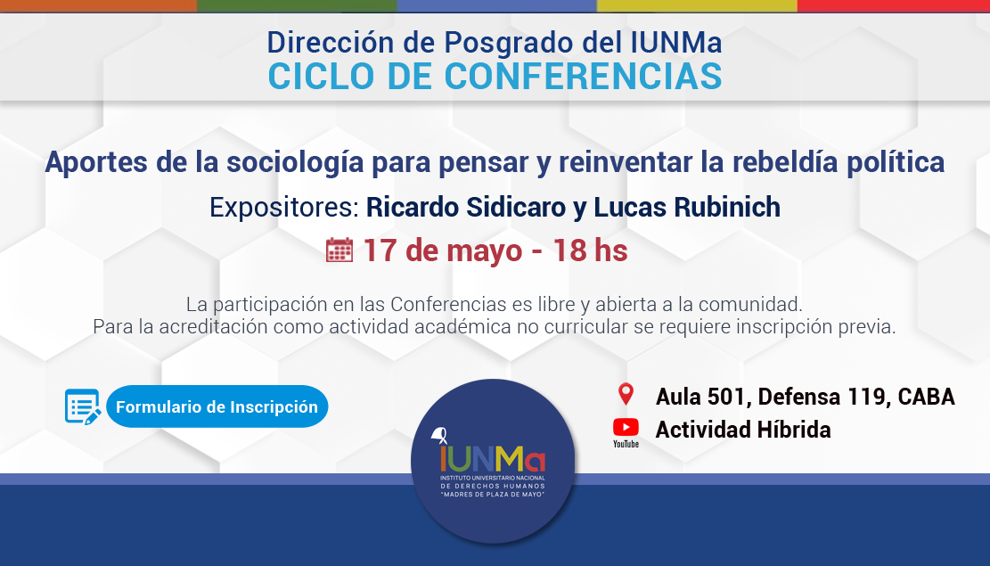 Charlas Posgrado IUNMa
